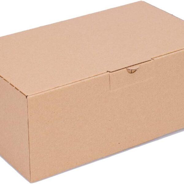 Boîtes 25 x 15 x 10 cm brun - Lot de 100