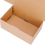 Boîtes 25 x 15 x 10 cm brun - Lot de 100 - Image 3